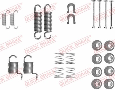 Quick Brake Zubehörsatz, Bremsbacken [Hersteller-Nr. 105-0834] für Daihatsu, Toyota von QUICK BRAKE