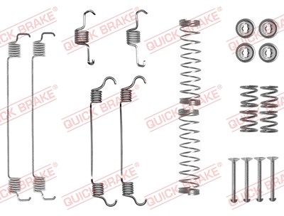 Quick Brake Zubehörsatz, Bremsbacken [Hersteller-Nr. 105-0835] für Citroën, Ds, Opel, Peugeot, Vauxhall von QUICK BRAKE