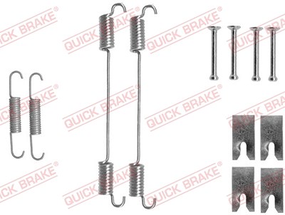 Quick Brake Zubehörsatz, Bremsbacken [Hersteller-Nr. 105-0862] für Fiat, Nissan von QUICK BRAKE
