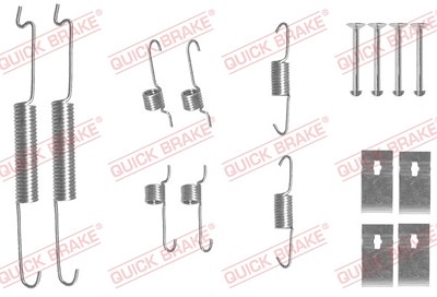 Quick Brake Zubehörsatz, Bremsbacken [Hersteller-Nr. 105-0863] für Kia von QUICK BRAKE