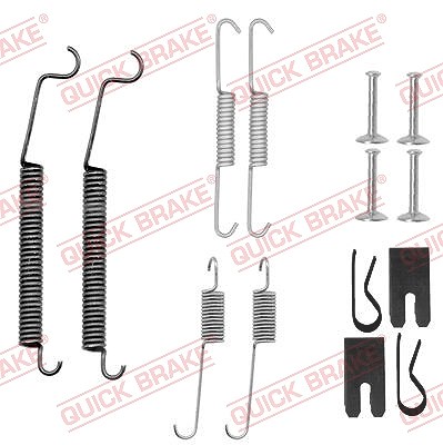 Quick Brake Zubehörsatz, Bremsbacken [Hersteller-Nr. 105-0891] für Mitsubishi, Smart von QUICK BRAKE