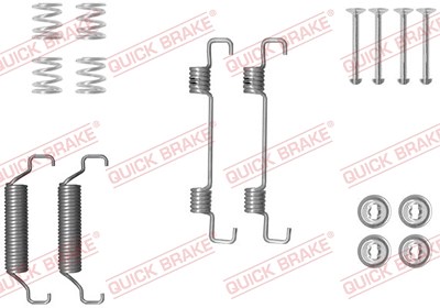 Quick Brake Zubehörsatz, Feststellbremsbacken [Hersteller-Nr. 105-0052] für Man, Renault, VW von QUICK BRAKE