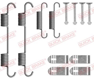 Quick Brake Zubehörsatz, Feststellbremsbacken [Hersteller-Nr. 105-0078] für Land Rover, Kia von QUICK BRAKE