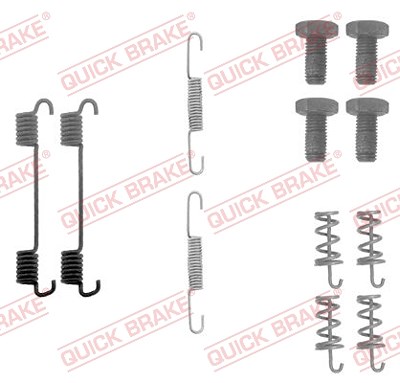 Quick Brake Zubehörsatz, Feststellbremsbacken [Hersteller-Nr. 105-0622] für Mercedes-Benz von QUICK BRAKE