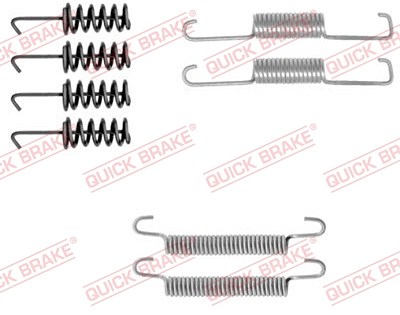 Quick Brake Zubehörsatz, Feststellbremsbacken [Hersteller-Nr. 105-0774] für Mercedes-Benz, VW von QUICK BRAKE