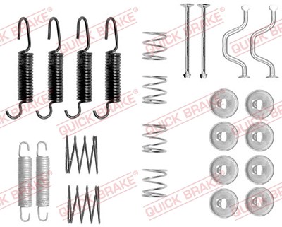 Quick Brake Zubehörsatz, Feststellbremsbacken [Hersteller-Nr. 105-0816] für Lexus, Toyota von QUICK BRAKE