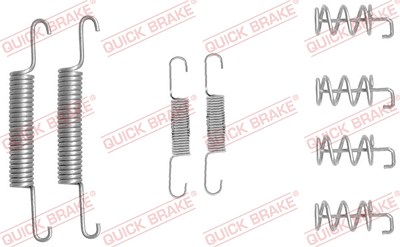 Quick Brake Zubehörsatz, Feststellbremsbacken [Hersteller-Nr. 105-0831] für Volvo von QUICK BRAKE