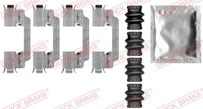 Quick Brake Zubehörsatz, Scheibenbremsbelag [Hersteller-Nr. 109-0010] für Mercedes-Benz von QUICK BRAKE
