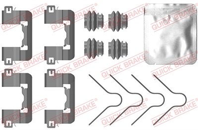Quick Brake Zubehörsatz, Scheibenbremsbelag [Hersteller-Nr. 109-0105] für Kia von QUICK BRAKE