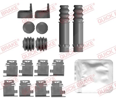 Quick Brake Zubehörsatz, Scheibenbremsbelag [Hersteller-Nr. 109-0159] für Citroën, Fiat, Mercedes-Benz, Peugeot von QUICK BRAKE