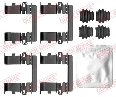 Quick Brake Zubehörsatz, Scheibenbremsbelag [Hersteller-Nr. 109-0185] für Hyundai, Kia von QUICK BRAKE