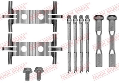 Quick Brake Zubehörsatz, Scheibenbremsbelag [Hersteller-Nr. 109-0190] für Ford, Ford Usa, Kia von QUICK BRAKE