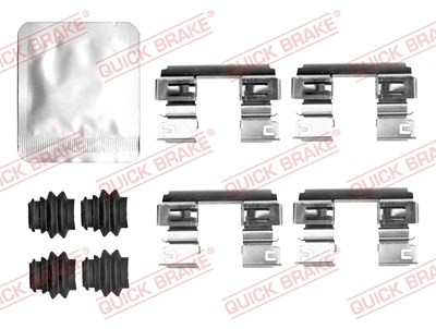 Quick Brake Zubehörsatz, Scheibenbremsbelag [Hersteller-Nr. 109-0193] für Ford Usa, Hyundai von QUICK BRAKE