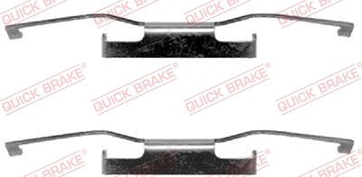 Quick Brake Zubehörsatz, Scheibenbremsbelag [Hersteller-Nr. 109-1011] für Chrysler, Dodge, Ford, Talbot von QUICK BRAKE