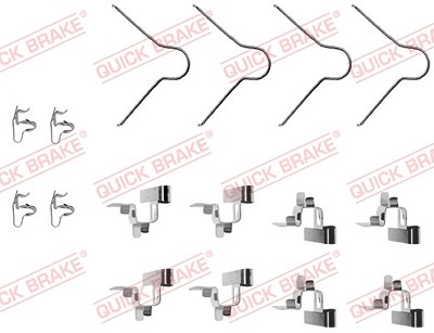 Quick Brake Zubehörsatz, Scheibenbremsbelag [Hersteller-Nr. 109-1030] für Toyota von QUICK BRAKE