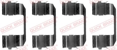 Quick Brake Zubehörsatz, Scheibenbremsbelag [Hersteller-Nr. 109-1135] für Honda von QUICK BRAKE