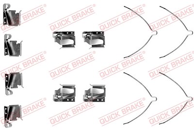 Quick Brake Zubehörsatz, Scheibenbremsbelag [Hersteller-Nr. 109-1269] für Toyota von QUICK BRAKE