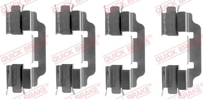 Quick Brake Zubehörsatz, Scheibenbremsbelag [Hersteller-Nr. 109-1601] für Mercedes-Benz von QUICK BRAKE