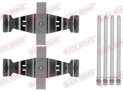 Quick Brake Zubehörsatz, Scheibenbremsbelag [Hersteller-Nr. 109-1786] für Mercedes-Benz von QUICK BRAKE