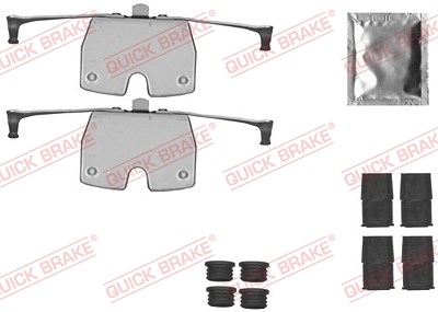 Quick Brake Zubehörsatz, Scheibenbremsbelag [Hersteller-Nr. 109-1851] für BMW von QUICK BRAKE