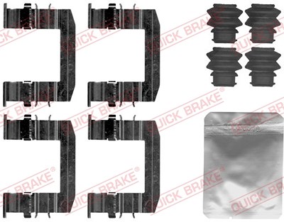 Quick Brake Zubehörsatz, Scheibenbremsbelag [Hersteller-Nr. 109-1872] für Hyundai von QUICK BRAKE