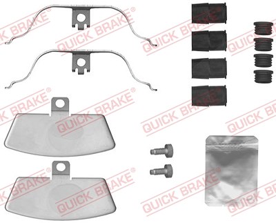 Quick Brake Zubehörsatz, Scheibenbremsbelag [Hersteller-Nr. 109-1880] für Audi von QUICK BRAKE