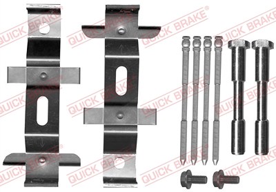 Quick Brake Zubehörsatz, Scheibenbremsbelag [Hersteller-Nr. 109-1894] für Land Rover von QUICK BRAKE