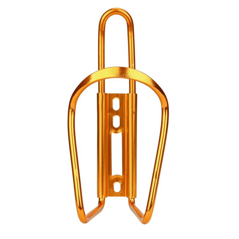 Fahrradständer Wassergetränk Alulegierung Halter für Fahrräder Radfahren Käfig Zubehör Licht Fahrrad Kinder (Gold, One Size) von QUINTRA