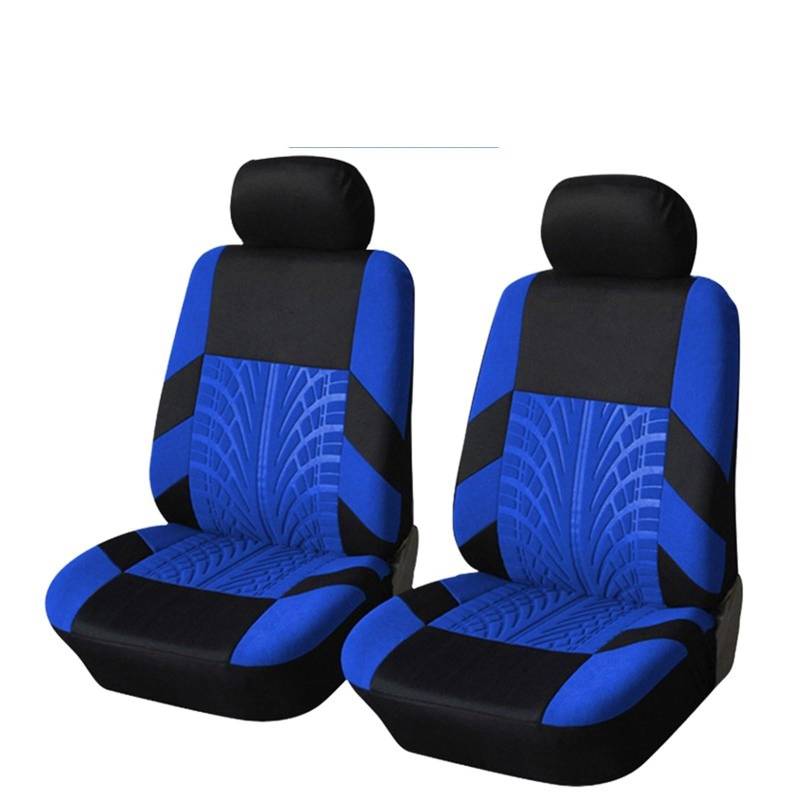 Autobezüge Set 2 Stück Für Ford Für S-Max Reifenspur-Stil Vorne Autositzbezüge Universal Passend Für Die Meisten Autos Innenzubehör Sitzbezüge Autositzbezüge schonbezüge (Farbe : 5- blue) von QUIOLE