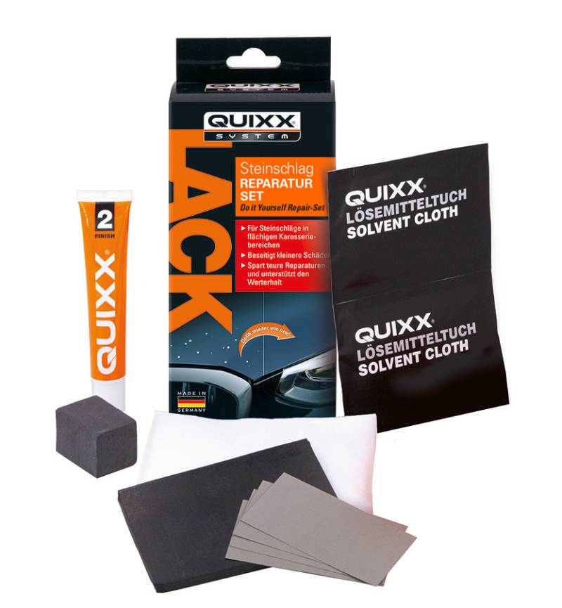 QUIXX Lack Steinschlag Reparatur Set, Weiß von QUIXX