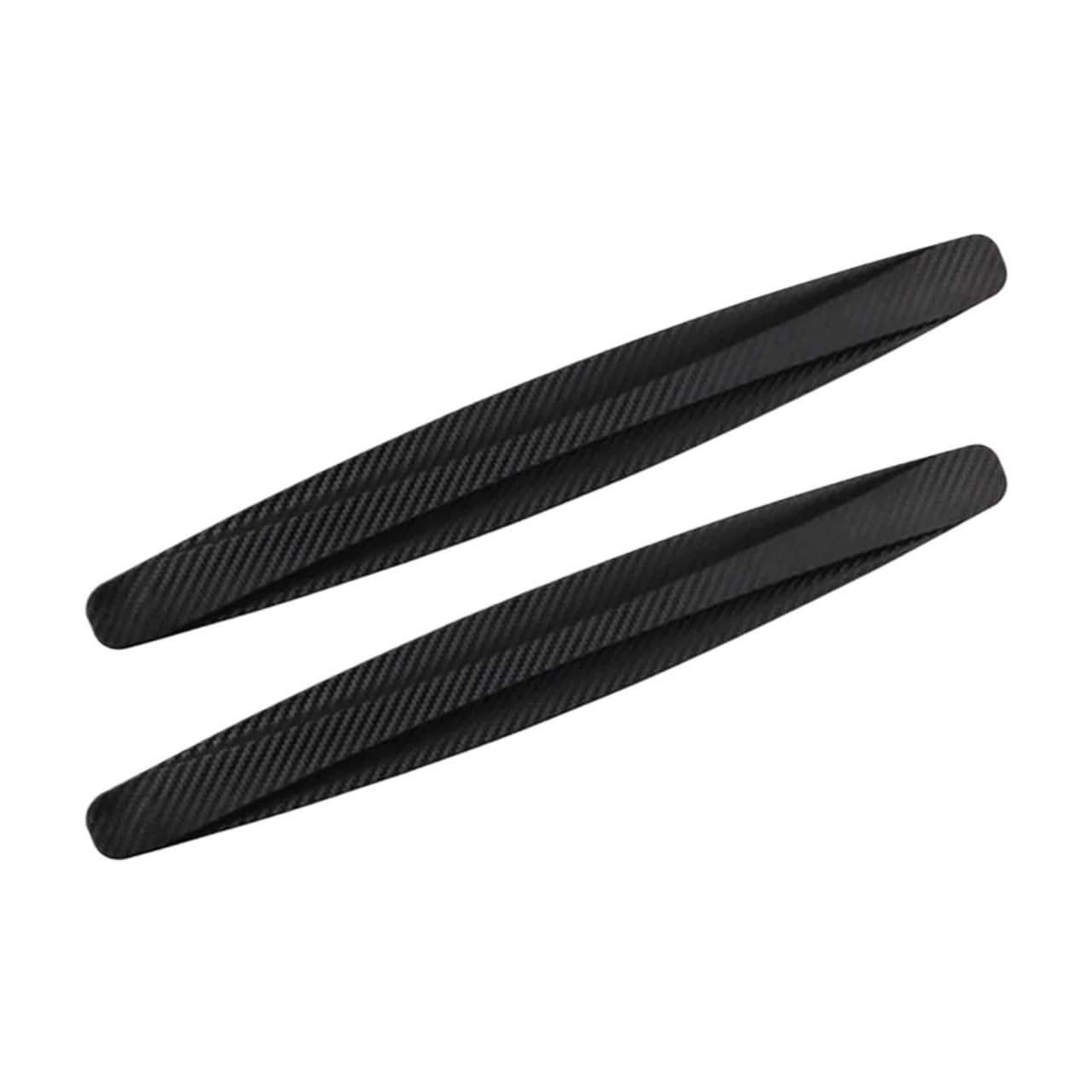 2 Pcs Stoßstange Anti-kollision Streifen Tür Körper Kratzer Automotive Schutz Band Anti-kollision Streifen Auto Zubehör(Black-2) von QUPXBE