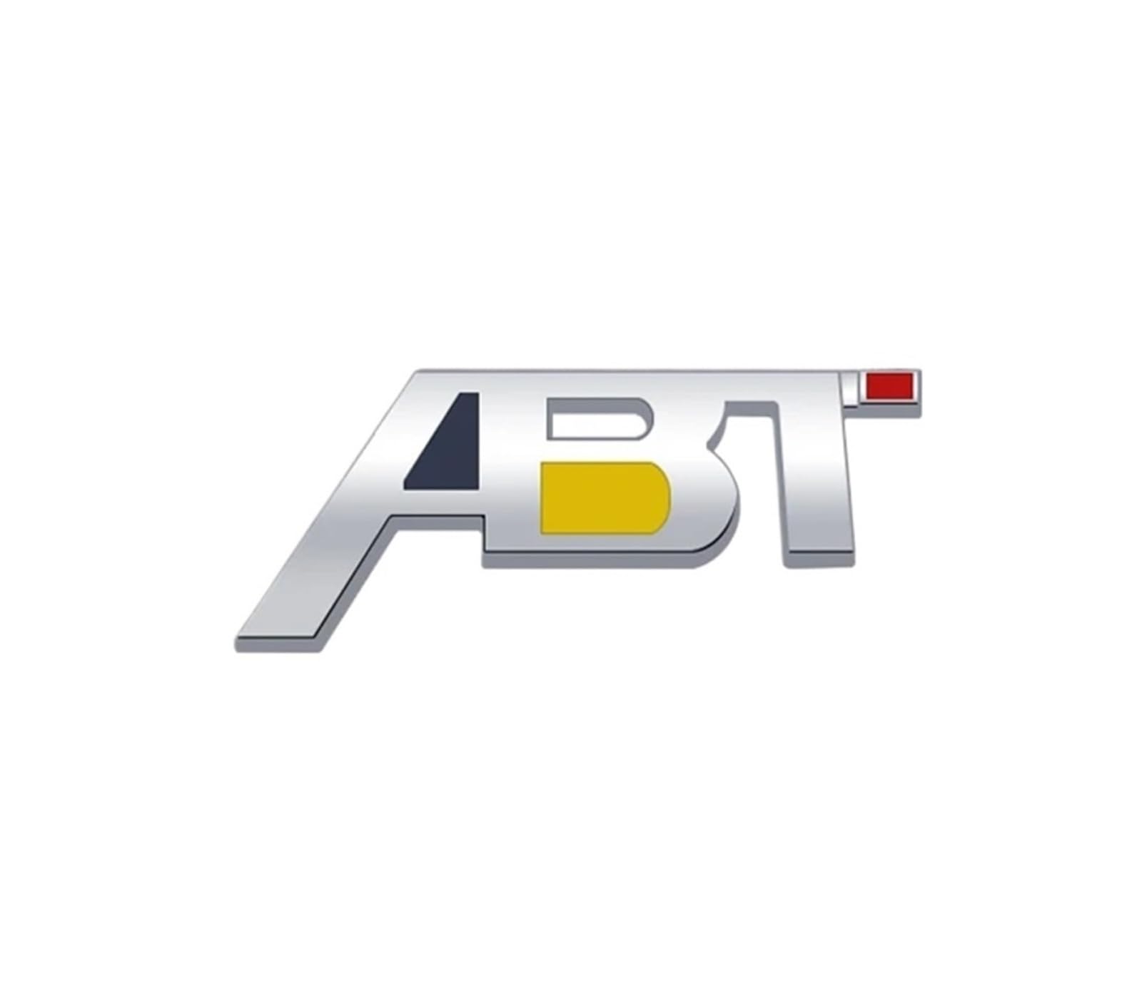 ABT Sportsline Kühlergrill-Emblem aus Metall, 3D-Aufkleber, Heck-Aufkleber (ABT-Emblem) von QUPXBE