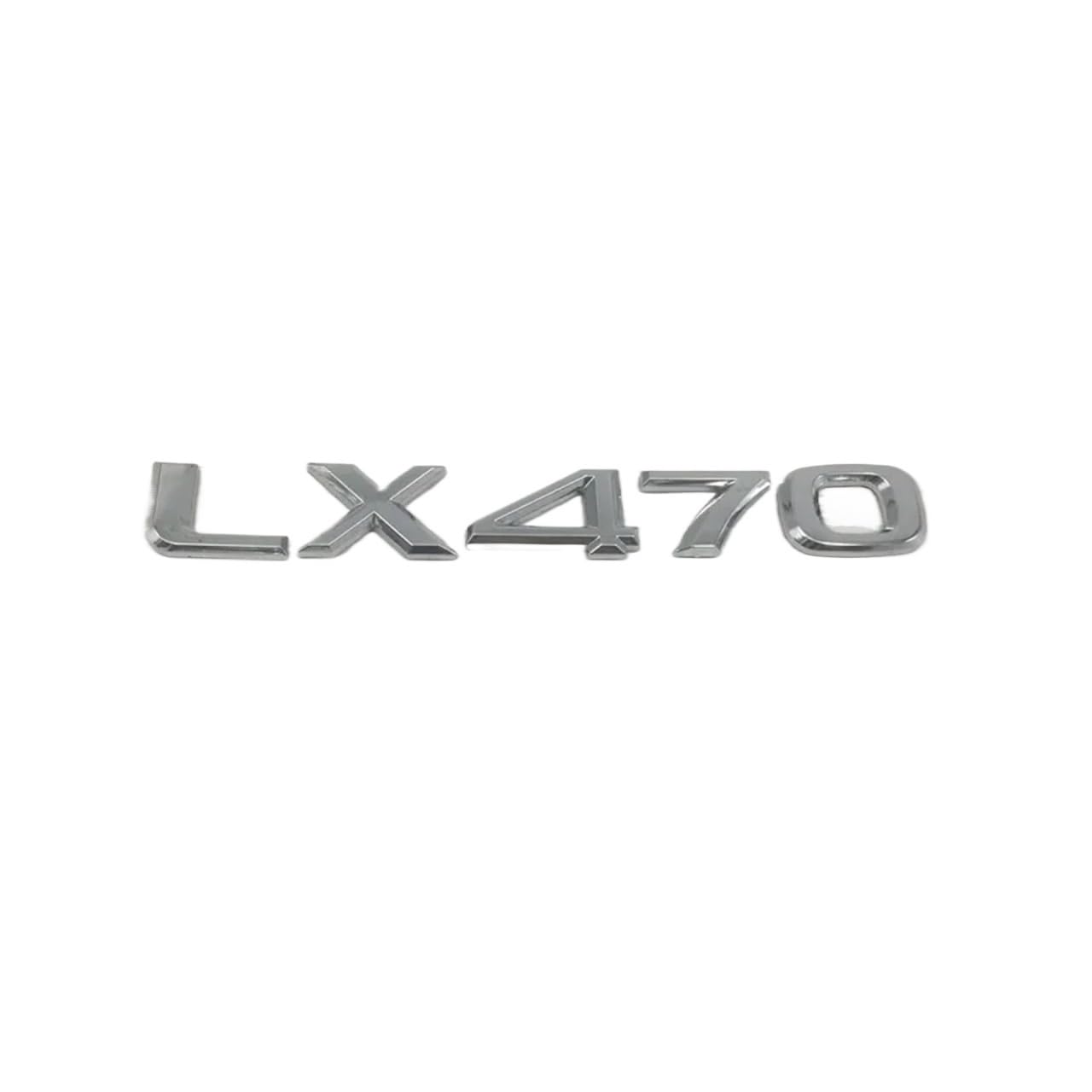 LX470 LX570 Emblem Logo hinten Kofferraum Heckklappe Buchstaben Aufkleber Namensschild (LX470) von QUPXBE