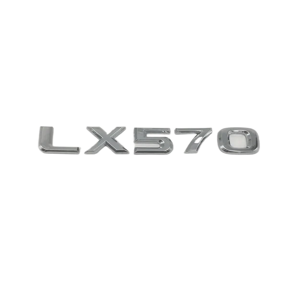 LX470 LX570 Emblem Logo hinten Kofferraum Heckklappe Buchstaben Aufkleber Namensschild (LX570) von QUPXBE