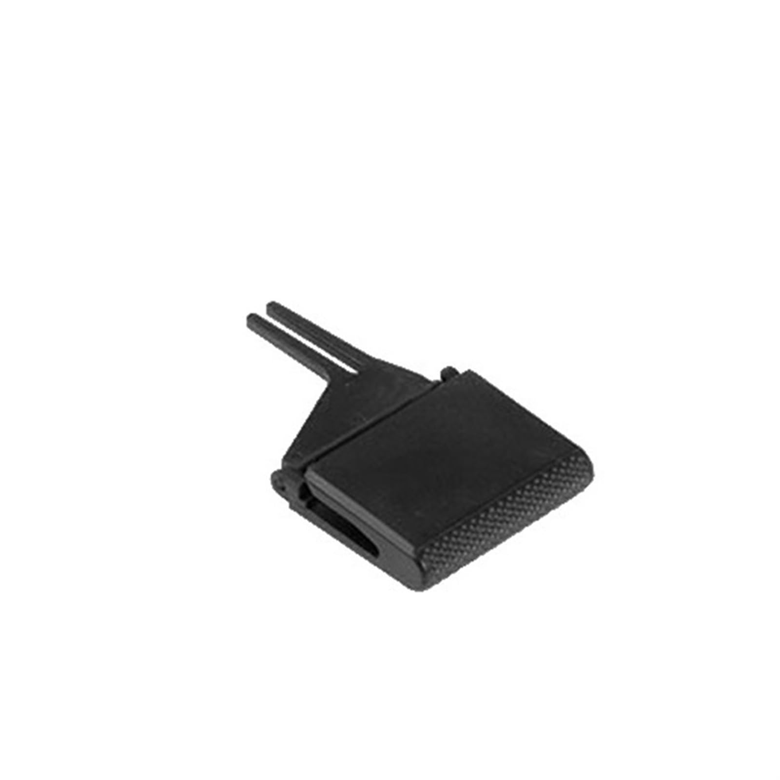 QUTALP Klimaanlage Vent Toggle Stück Outlet Karte Clip Wind Richtung Plektrum Knopf, for Porsche, Palamela 2017-2021 Clip für Entlüftungslasche(Front L) von QUTALP