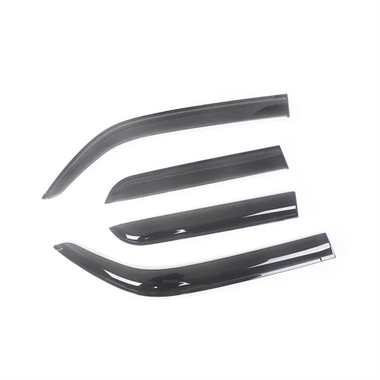 QUTALP for BMW, X5 F15 E53 E70 2000-2018 Auto-Seitenfenster-Windabweiser Visiere Regenschutz Türvisier Lüftungsblenden Dunkelschwarz Ventvisor Auto-Windabweiser(for X5 E70 2007-2013) von QUTALP