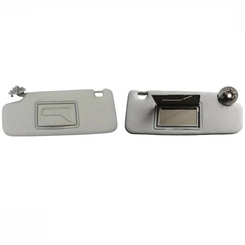 Auto Sonnenblende Frontscheibenvisier Make-up-Spiegel Innen Autozubehör Für Chevrolet Für Sonic Für Aveo 2012 2013 2014 2015 2016 95327509 Sonnenblende(Gray Left Right) von QUTBAG