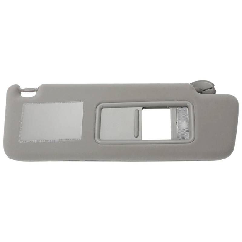 Auto Sonnenblende Sonnenblende Mit Seitenlampe Fahrer Beifahrerseite Sonnenblendenverlängerung Blendschutz Für Toyota Für Land Für Cruiser J12 Prado LC 120 2003–2009 Sonnenblende(Gray Right) von QUTBAG