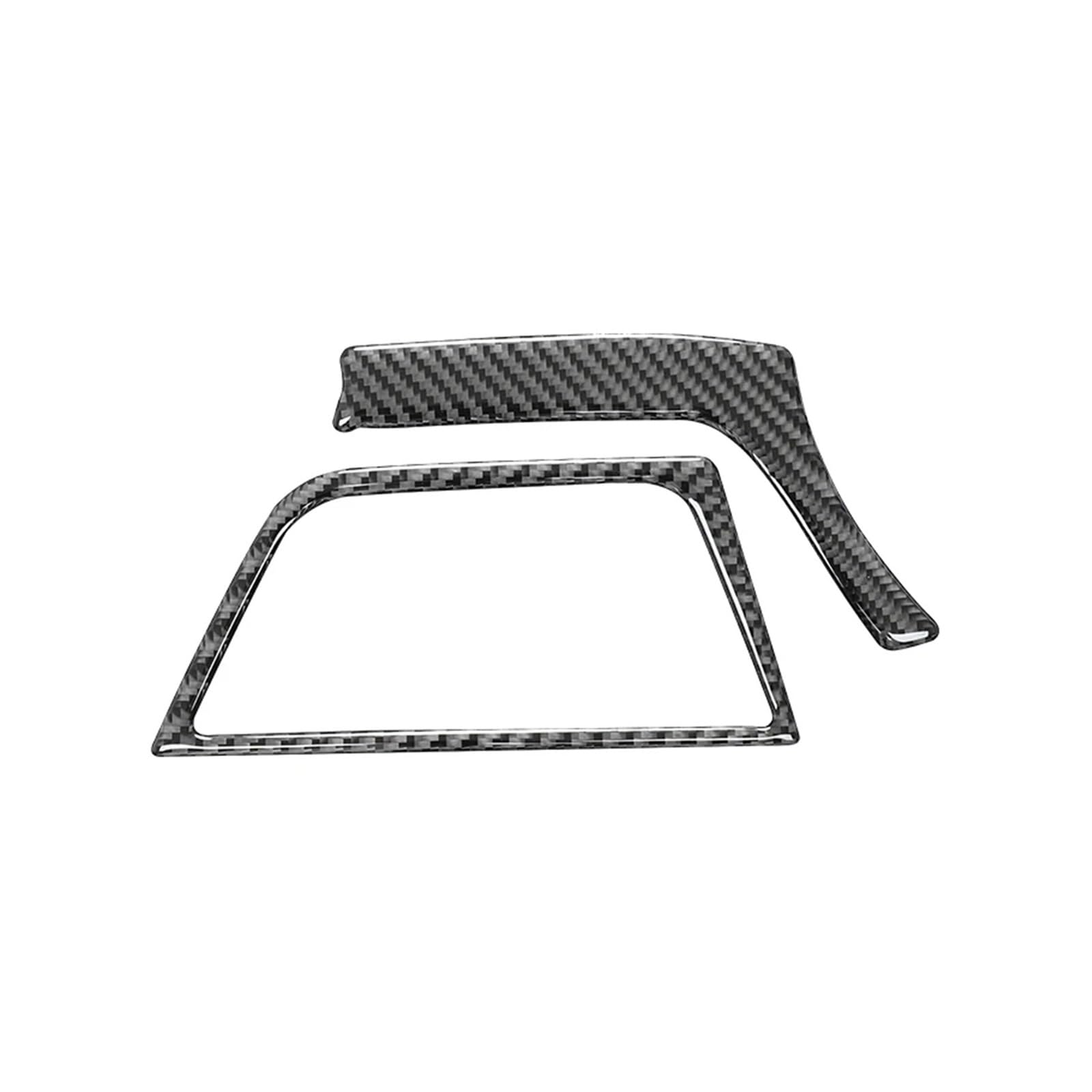 Console Panel Für 3er GT F30 F34 2013-2016 Zubehör Carbon Fiber Auto Armaturenbrett Beidseitig Luftauslass Zierrahmen Abdeckung Aufkleber Konsolenverkleidung(Left-Hand Drive B) von QUTBAG