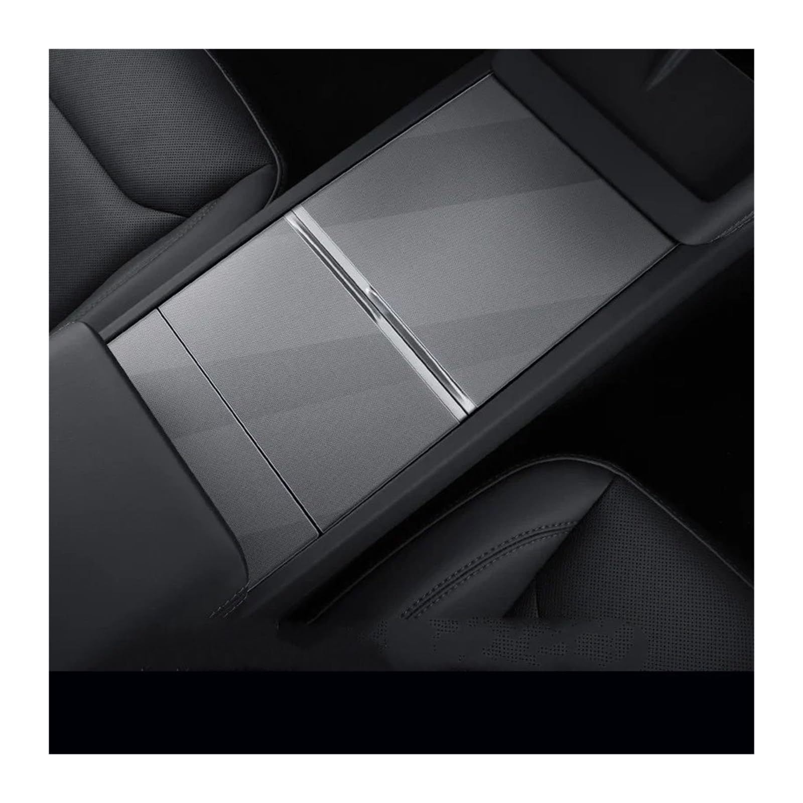 Console Panel Für Tesla Für Modell 3 Mittelkonsolenverkleidung Aufkleber Holzmaserung Film Carbon Zentralsteuerungsabdeckung Autoinnenausstattung Konsolenverkleidung(Transparent) von QUTBAG