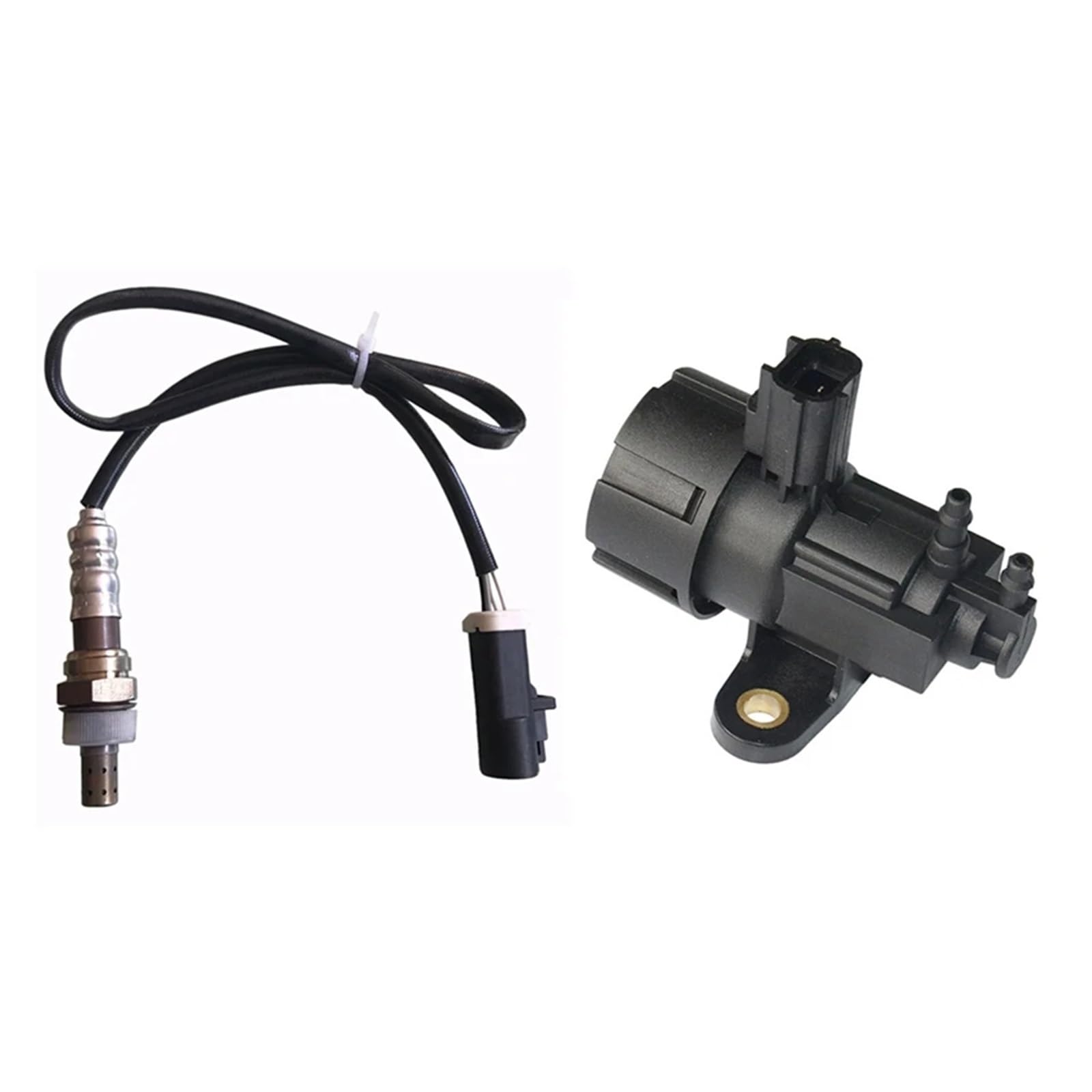 Sauerstoffsensor 2 Stück Für Ford Auto Zubehör: 1 Pcs Langlebig Sauerstoff Sensor & 1 Pcs EGR Vakuum Magnetventil Lambdasonde von QUTBAG