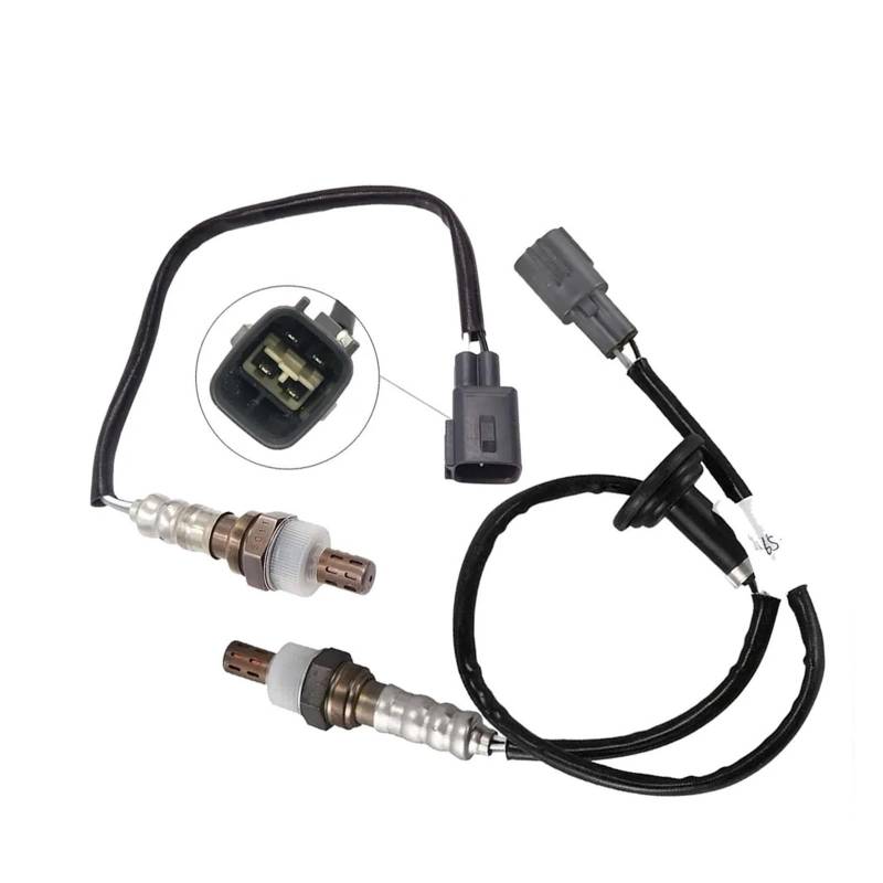 Sauerstoffsensor Für Toyota Für Yaris 1,3 Für Vois Direkt 2 Stück Lamda O2 Sauerstoff 02 Sensor 89465-52380 89465-52700 Ersatz Auto Zubehör Lambdasonde von QUTBAG