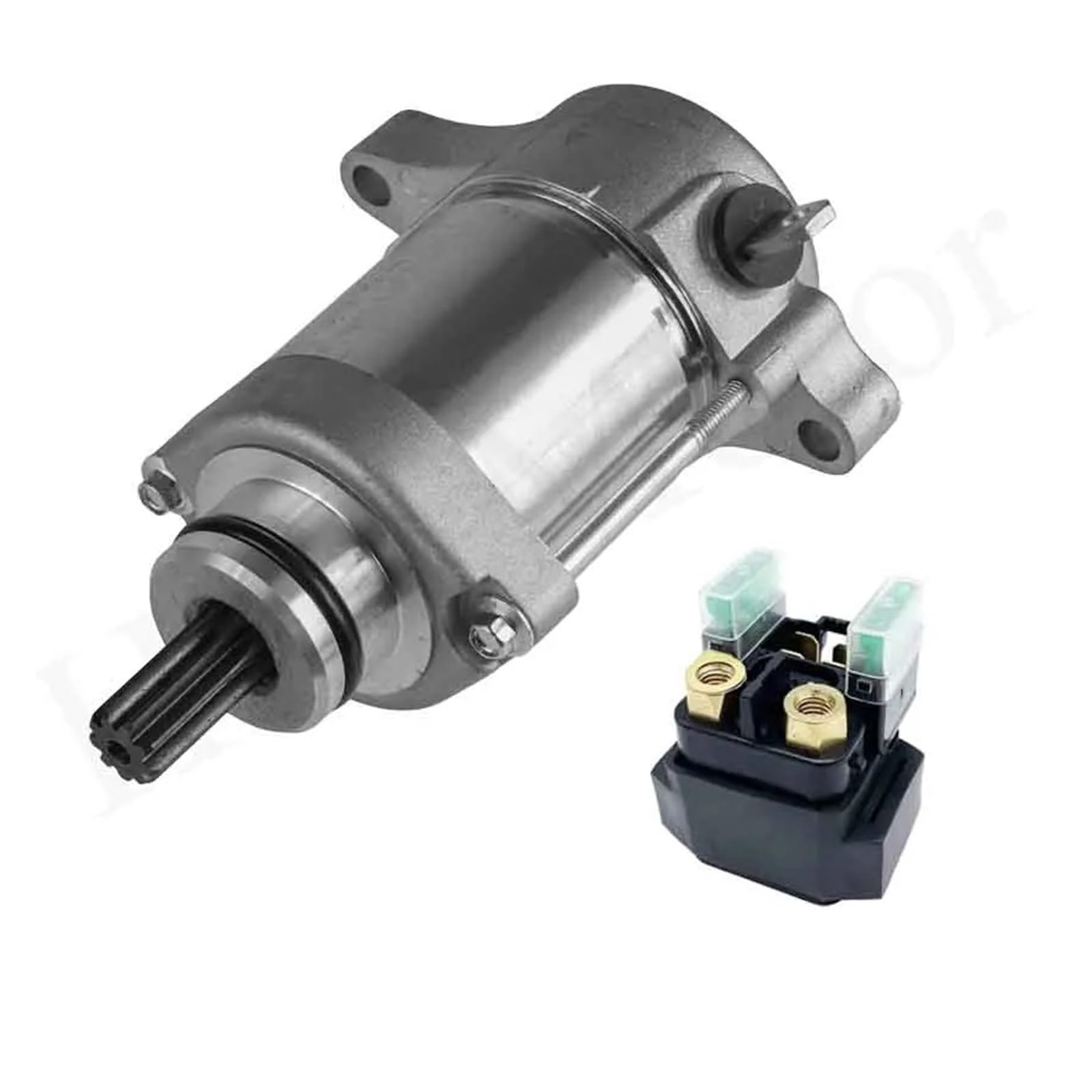 Starter 9-Zahn-Anlasser-Relais-Set, Passend Für Aprilia SXV 450 SXV 550 RXV 450 RXV 550 2006–2011, OEM AP9150090 Anlasser Motor von QUTBAG