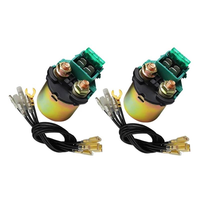 Starter Motorrad Starter Magnet Relais Für CB125 CB-1 CB400 CB400F CB400SF CB 450 550 650 700 CB750 CB750F CB 900 1000 CB1100F Anlasser Motor(2 Piece B) von QUTBAG