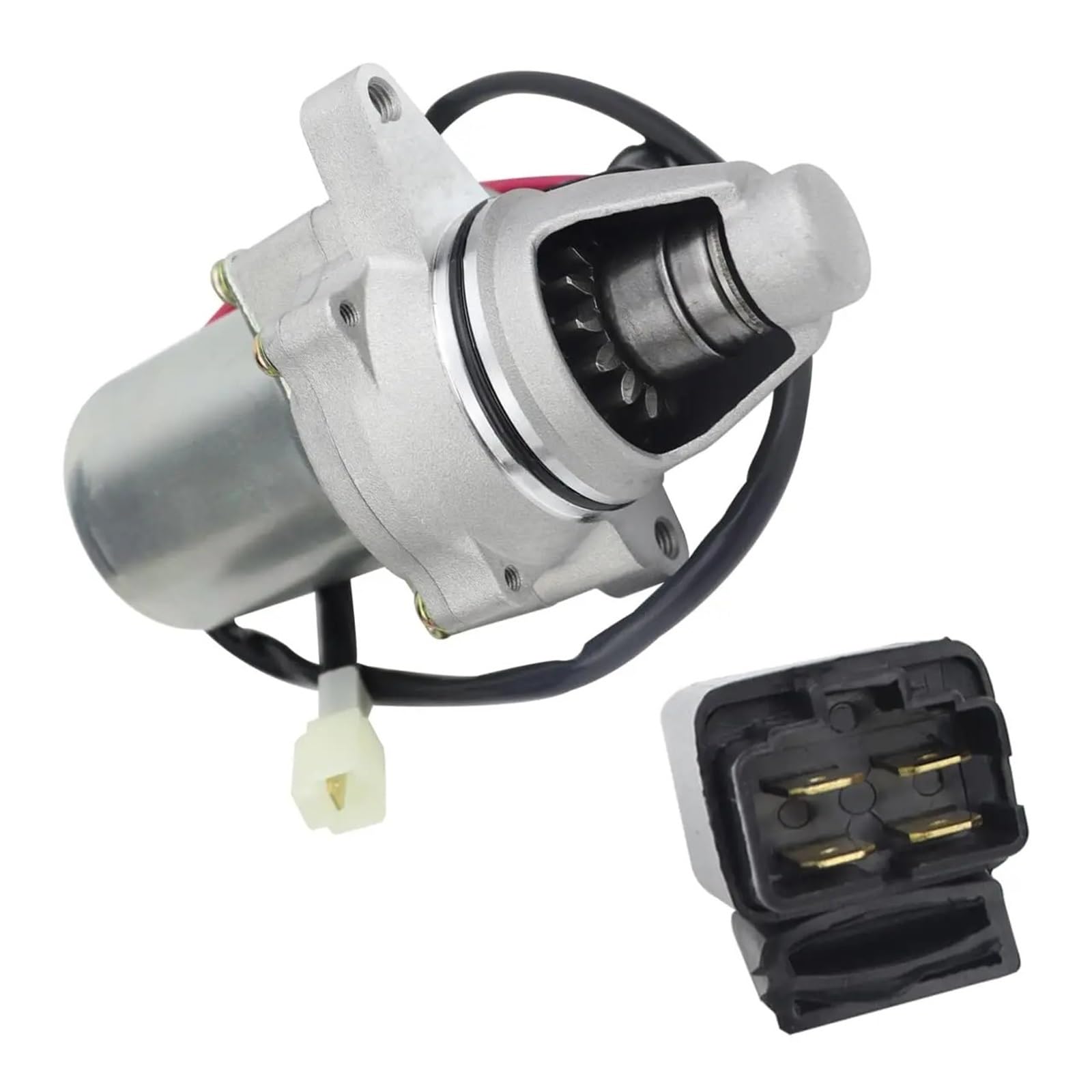 Starter Starter Motor Relais Für Suzuki ATV LT80 Für Quadsport 1987-2006 Für Kawasaki ATV KFX80 KSF80 2003-2006 31100-40B01 31100-40B00 21163-S00 Anlasser Motor von QUTBAG