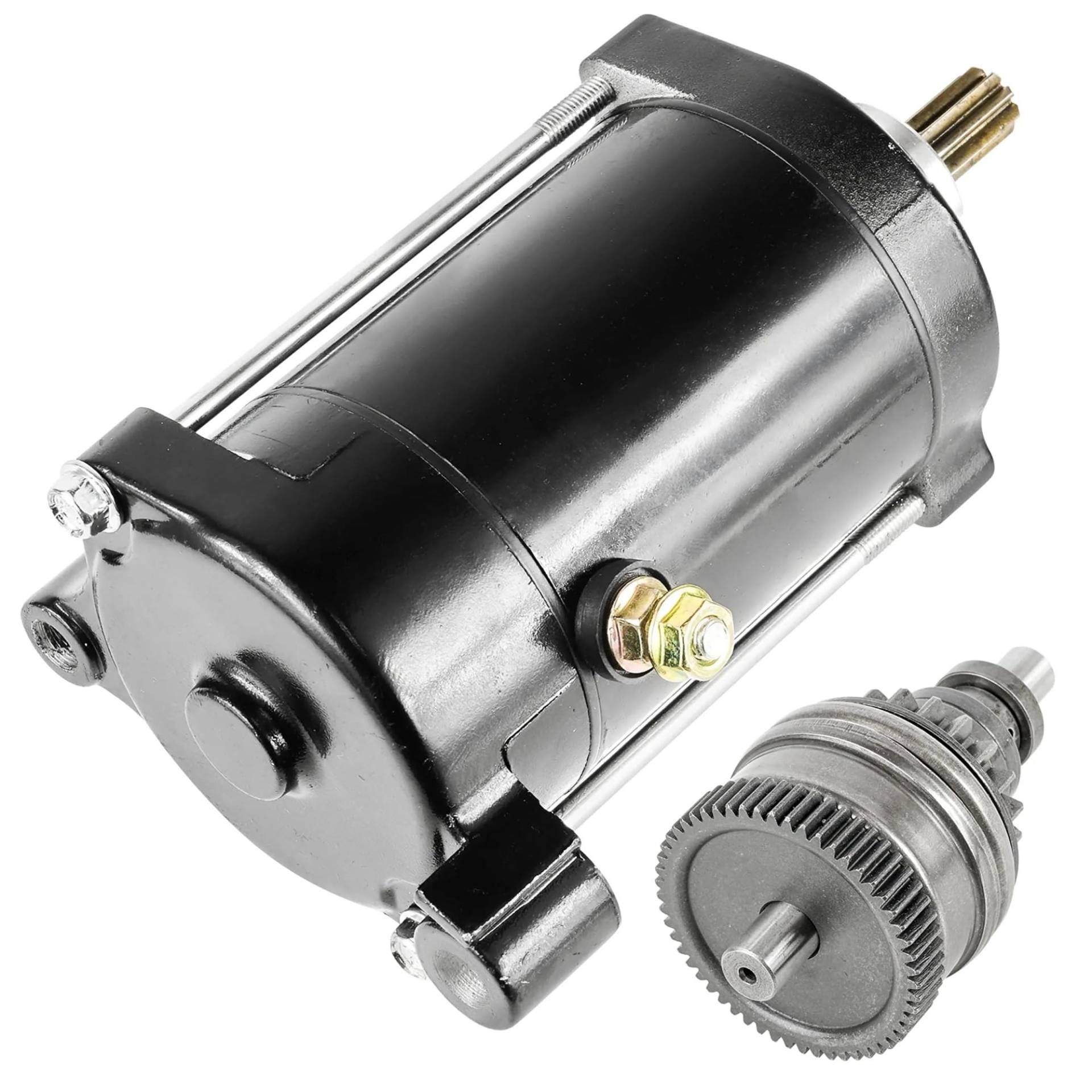 Startermotor Hochleistungsfähiges 2-teiliges Starter- Und Bendix-Set Kompatibel Mit Waverunner SuperJet 700 XL700 Wave Raider Blaster 1991–2014 2015 2016 2017 Anlassermotor von QUTBAG