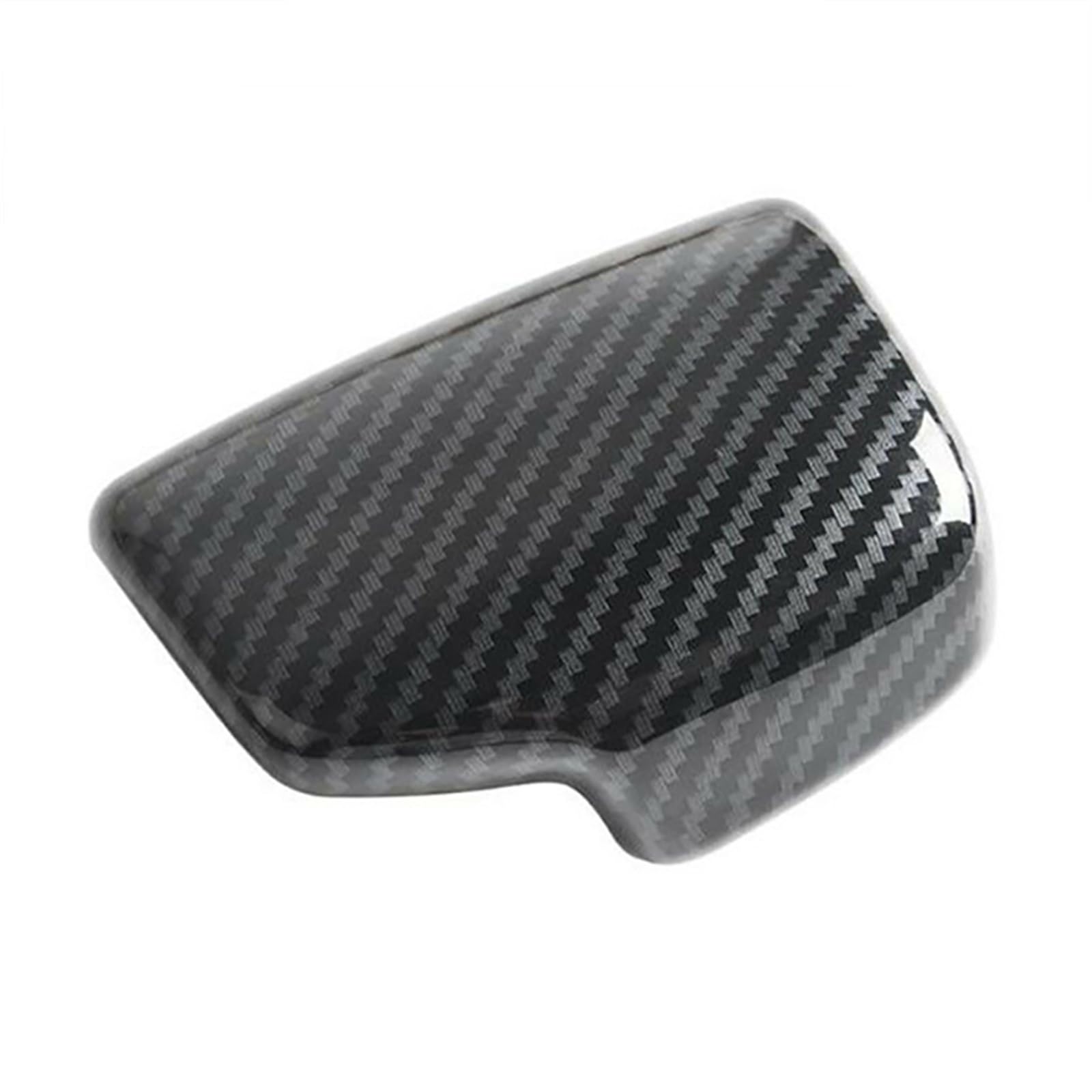 QUYIFUN [Replacement] 1pc Carbon Fiber Auto Innen Schaltknauf Abdeckung Trim for A4 (B9) 2017-2020 von QUYIFUN