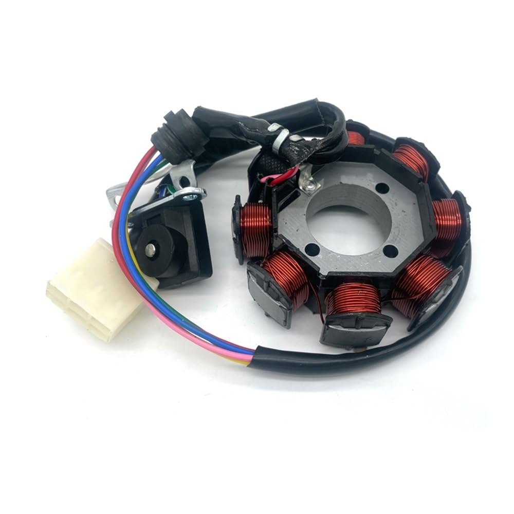 Motorrad Stator Spule Motorrad 8-Spule Magneto Stator Für CG 125cc 150cc 200cc 250cc ATV Go Kart Motorrad Stator Spule Zündung Stator Spule von QUZVYT