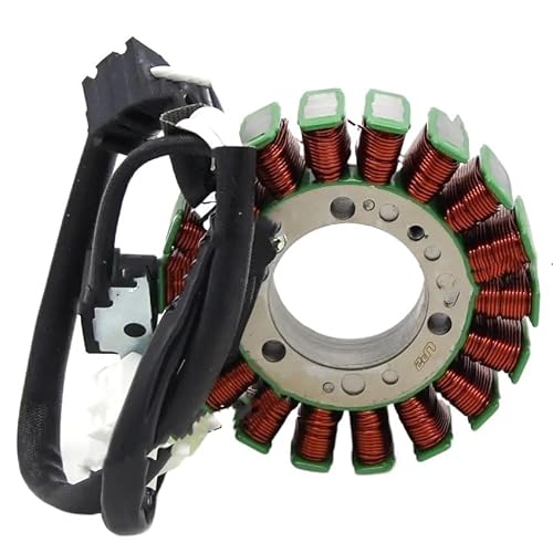 Motorrad Stator Spule Motorrad Zubehör Teile Zündung Stator Spule Für TMAX 5VU-81410-02 500 XP500 2004-2007 12V Moto Motor Magneto Rotor von QUZVYT