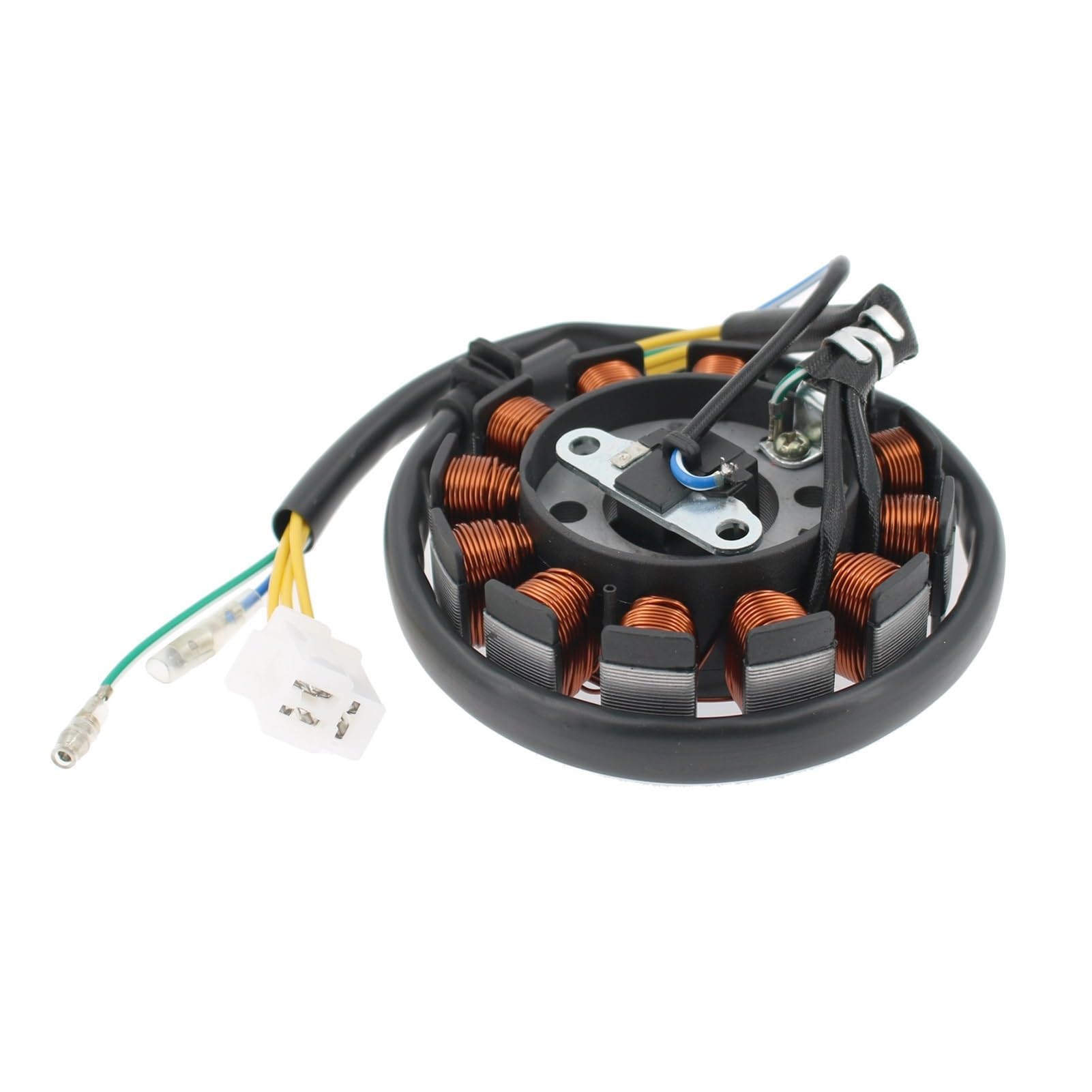 Motorrad Stator Spule Spulen DC Magneto Stator Für Glixal GY6 125cc 150cc 180cc 200cc 12 Motor Motorrad Zündung Motorspule Statorspule von QUZVYT